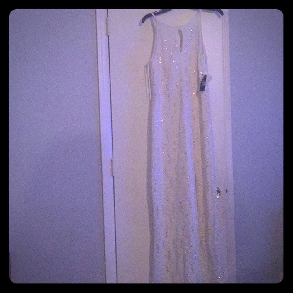 Beautiful never worn wedding dress
